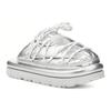 New UGG Hi Shine Spaceslider Slide Silver Women's 1149033-SLVR