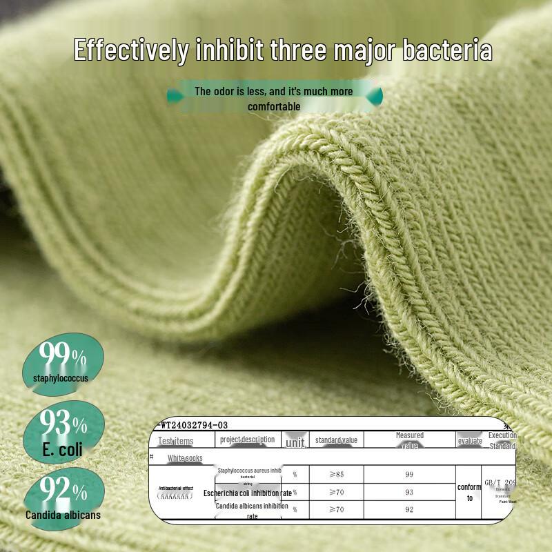 Anti-Odor Cotton Crew Socks for Kids & Teens (5-Pairs)