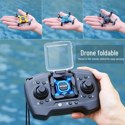 Mini Folding HD Drone: Remote-Control Quadcopter for Kids