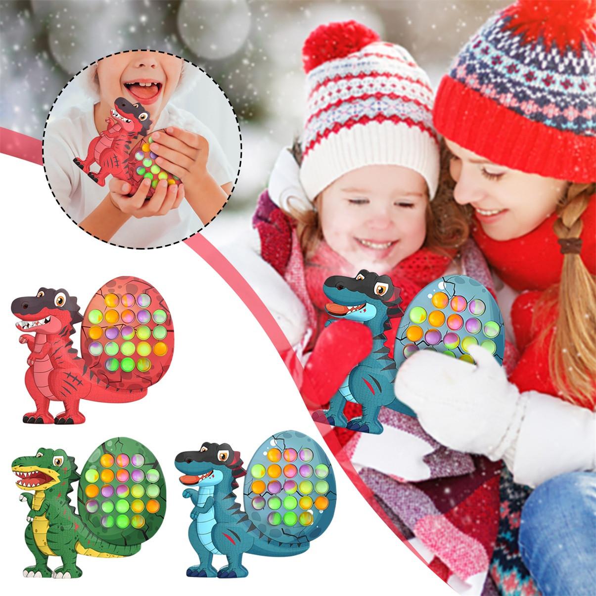 

Игрушки-динозавры, сенсорные игрушки с пузырьками-снятие стресса, силиконовые игрушки для снятия давления