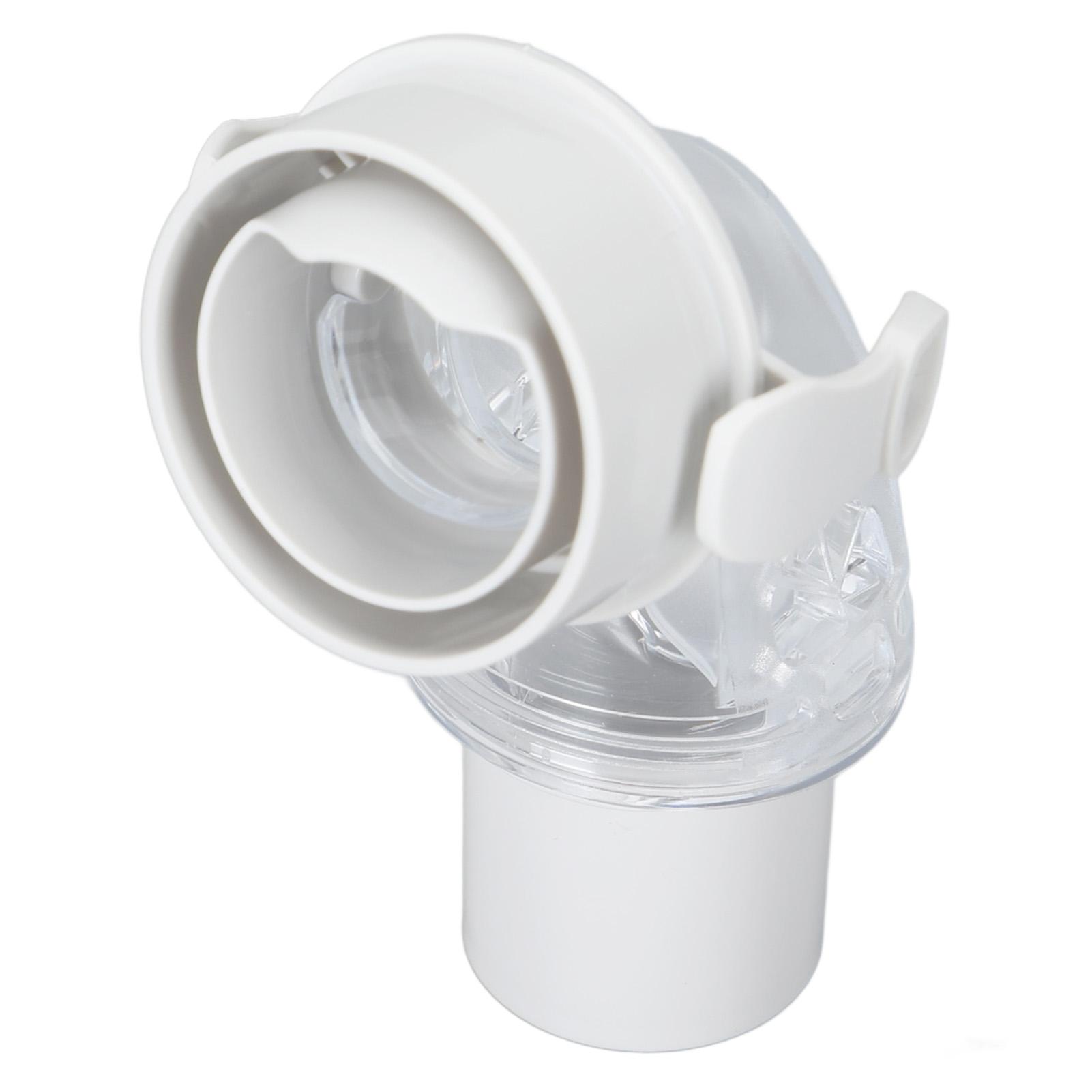 

Nasal Cover Elbow Stable Gasflowing Replacement Connector for Breathing Machine Nose Cover