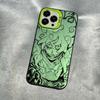 Sketch ONE PIECE metal button IMD for Apple 14promax mobile phone case iphone13/12/8 creative
