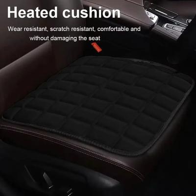 Almofada de Aquecimento para Carro Portátil 12V 40W Isolamento Térmico Almofada Universal para Banco de Automóvel Acolchoamento de Conforto Almofada de Assento Aquecida RV