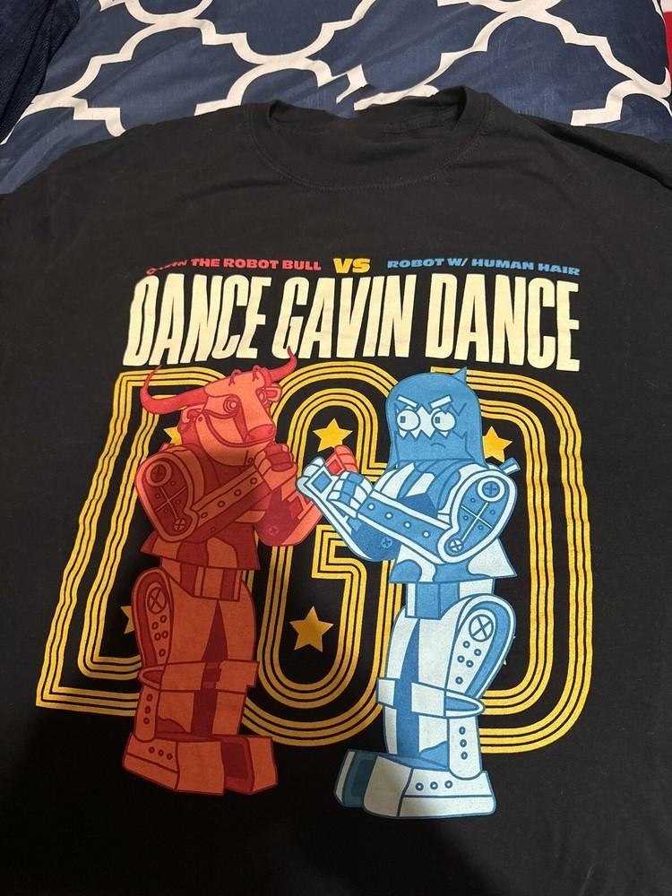 Vintage Dance Gavin Dance Robot Bull T-shirt S to 5XL NZ139 FREE SHIPPING Unisex T-Shirt S