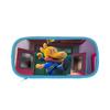 Dog Mans Cat Cartoon School Pen Bag With Durable Polyester For Elementary Students