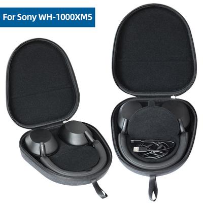 Pevné přenosné pouzdro Odolné proti nárazům Přenosná úložná krabička Taška EVA Ochranné pevné pouzdro proti poškrábání pro sluchátka Sony WH-1000XM5
