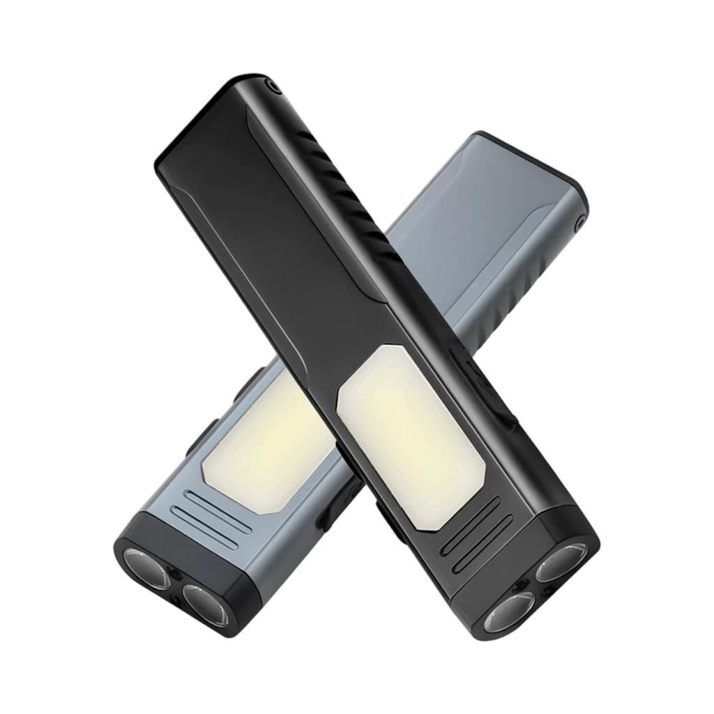 USB Charging Magnetic Work Light – Bright LED Portable Flashlight, Foldable Inspection Lamp for Car, Home, and Outdoor Use
