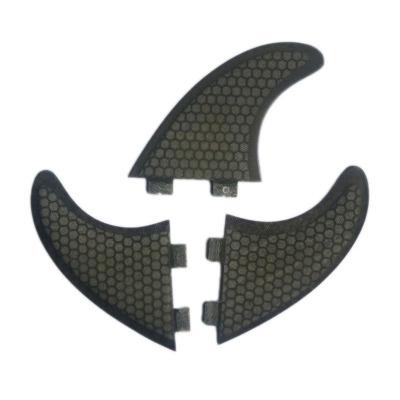 3 Stück G5 Surf Fin Surfbrett Finnen Wabenstruktur Fiberglas Surf Finnen Tri-Fin