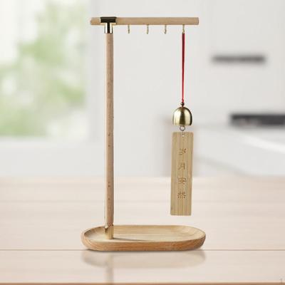 Pennenhanger Windgong Standaard Schilderen Display Houten voor Bureau, Chinees Penseelrek, Penseel