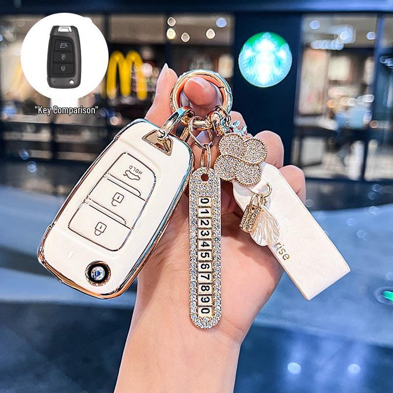 Hyundai Key Case for Ix35, Langdong, Mingtu, Lingdong, Elantra, Yue Dong, Ix25, Reina, Festiva