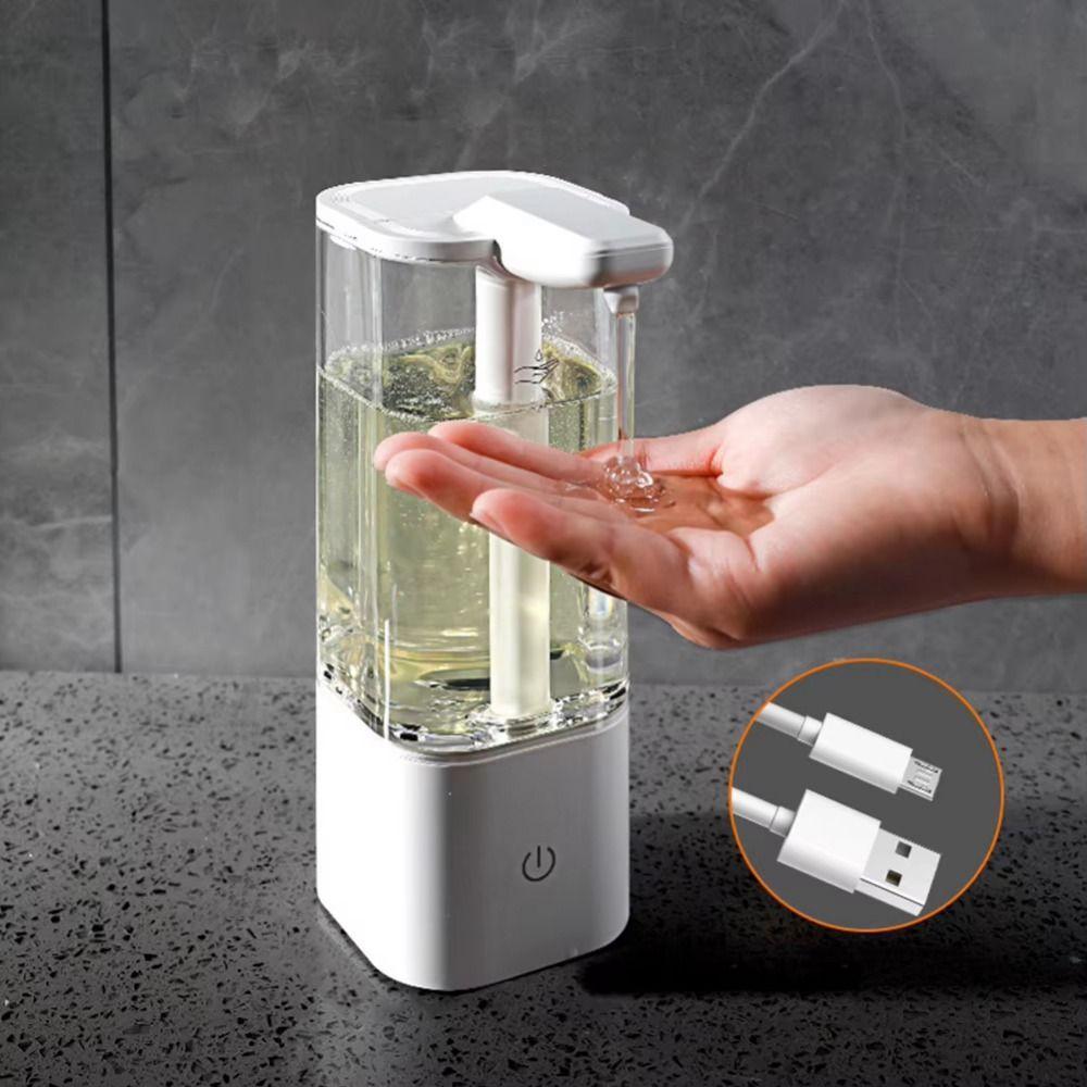 High Capacity Sensor Hand Sanitizer Machine Infrared Induction Smart Dish Soap Bottle  Sponge