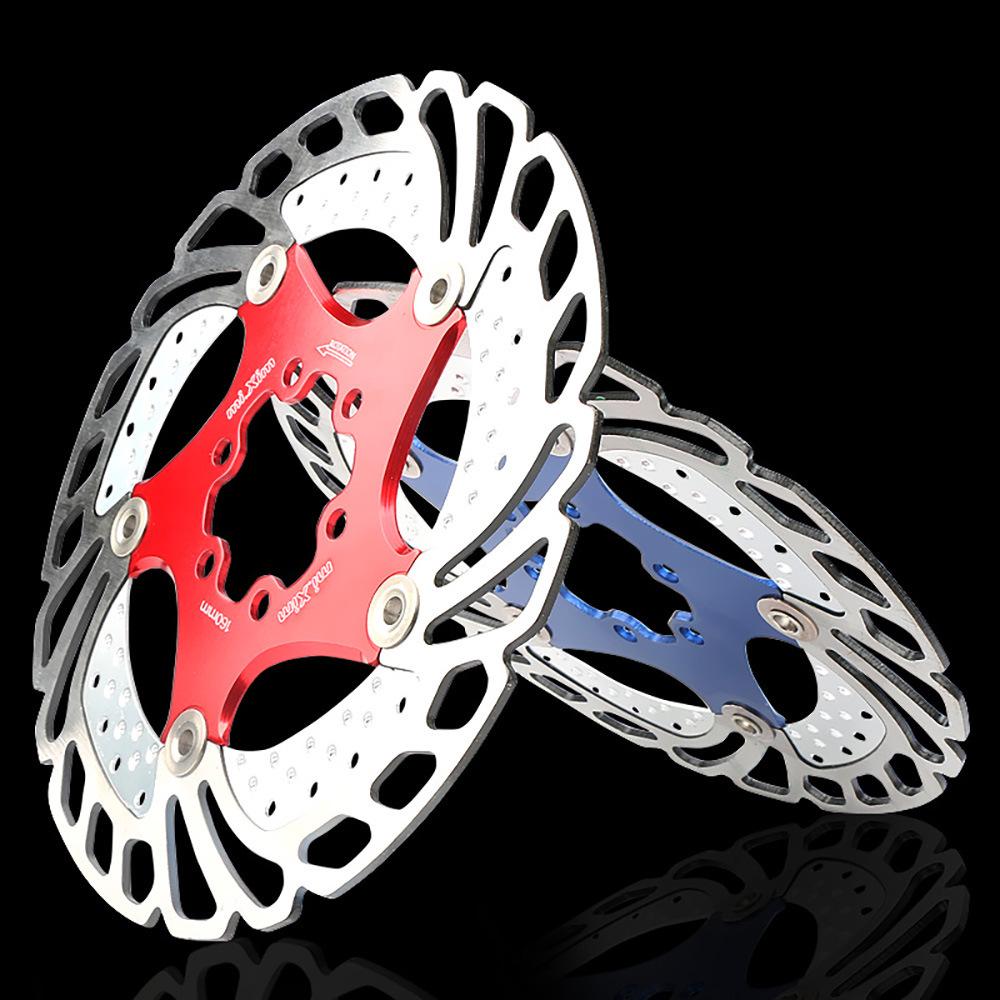 Mountain Bike Cooling Floating Disc Brake Rotor & Pads 140-203mm