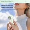 T76 Turbo Handheld Fan: USB Rechargeable, 199 Speeds, Portable Cooling with Ice Pack