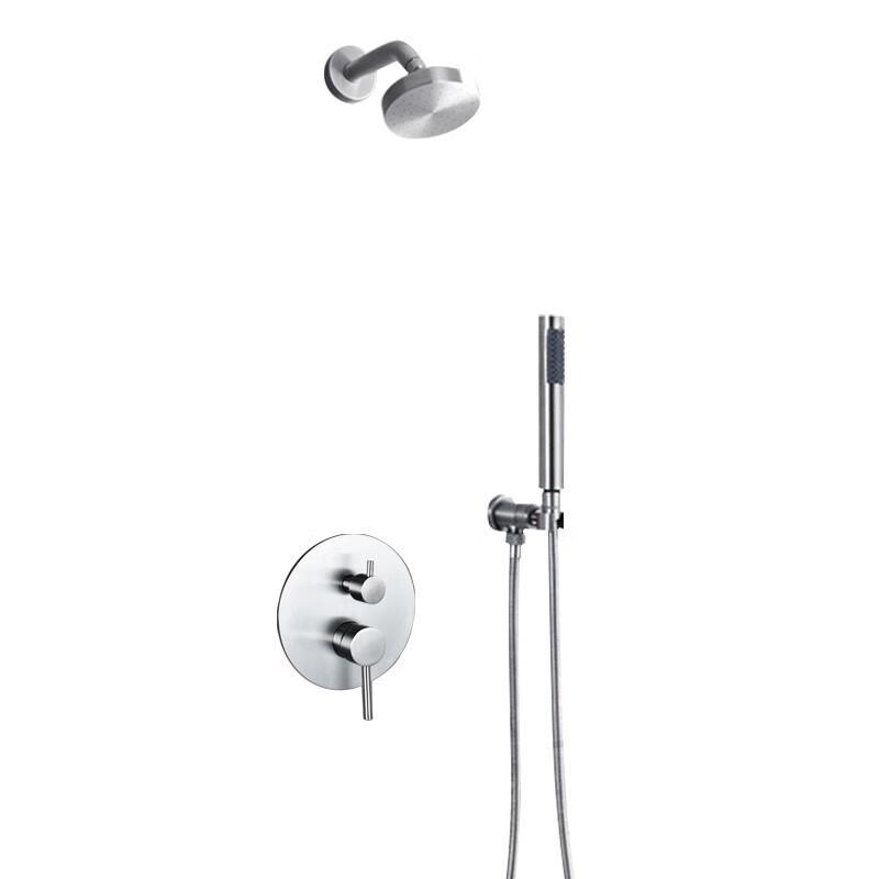 TLXT Concealed Wall-Mounted 2-Function Shower Faucet Set