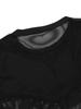 WIDEANGLE To Round Neck Base Layer L_Black