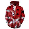 Womens Mens Kids Christmas Sweater Funny Hoodie 3D Digital Print Hooded Sweatshirts With Pockets