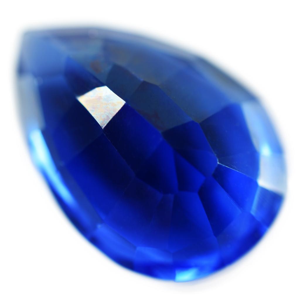 10 Ct Natural Ceylon Blue Sapphire Pear Cut Certified Loose Gemstones