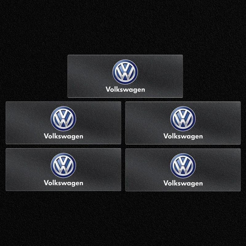 B6 VW For Volkswagen Metal Car Badge Emblem Sticker Decoration Car Accessories For Volkswagen Polo Passat B5 B6 B7 T4 T5 Golf 4