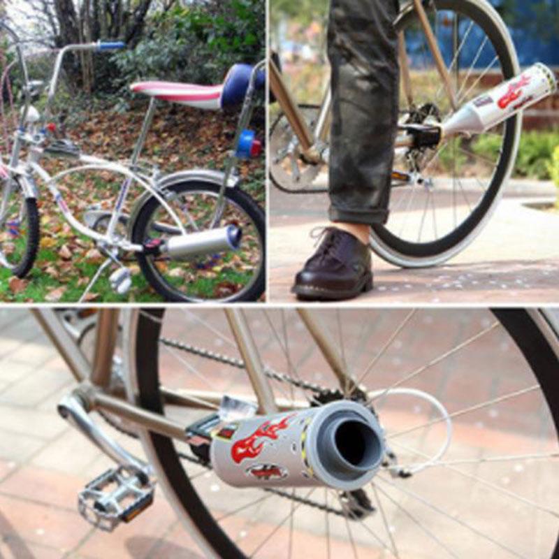 Bicycle Exhaust Pipe Sound Wild Motorcycle Effects Cycling Tools For BMX Mountain Bike Accessories Bike Tools Turbine Motorcycle