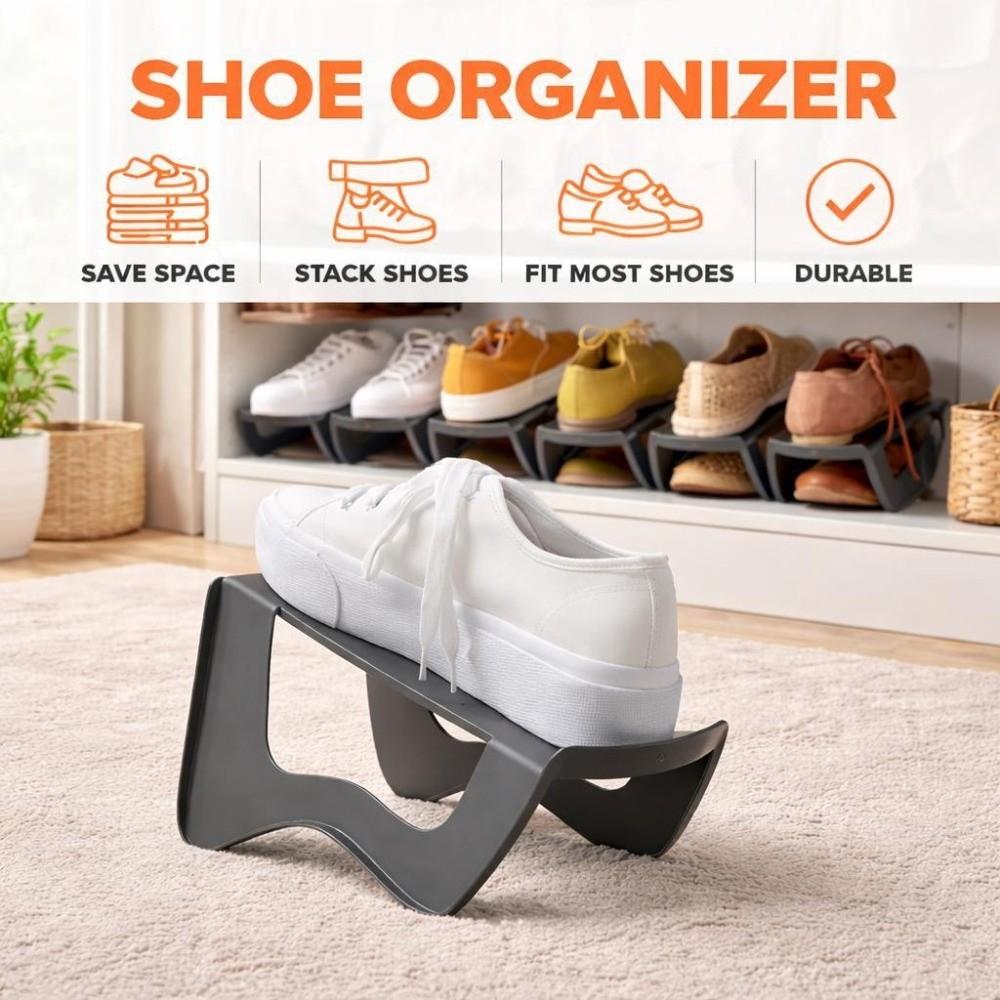 Double Layer Shoes Rack Space Saving Shoes Wardrobe New Shoes Organizer