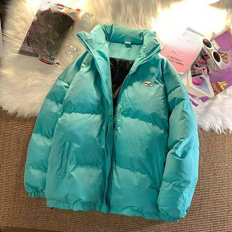 Down Cotton-padded Jacket Women's Trendy Winter Loose Short Bread-padded Padded Jacket Thickened Jacket