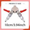 2 Way CO2 Splitter for Home Brew Equipment,Brew Making Accessory,Sturdy,Replacement Easy To Use