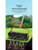 New Rolling Lawn Aerator Oxygenator & Soil Cultivator Tool