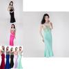 Elegant Women Formal Wedding Bridesmaid Evening Party Ball Prom Gown Long Cocktail Dress With Timeless Design