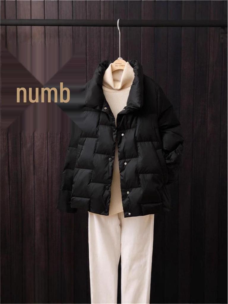 Women's Lightweight Ultra-Light Down Jacket - Short, Plus Size, Casual Trendy Outerwear for Autumn and Winter