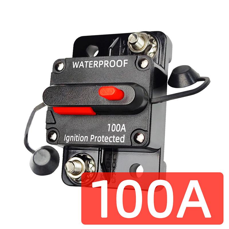 30A-300A Circuit Breaker Is Suitable For Marine Towing Vehicles With 12V-48V DC Reset Waterproof Function Circuit Breaker Fuses4