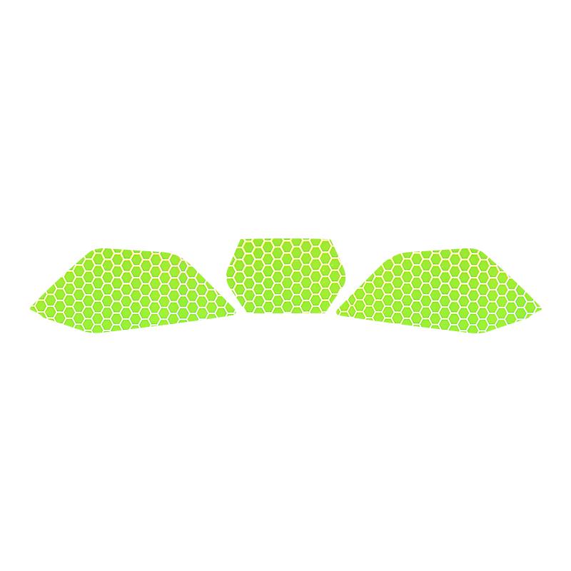 For Kawasaki Z900 Z 900 Z900 Z 900 2025 Honeycomb Laser Light Film Sticker Smoked Black Tail Light Protection Film Accessories
