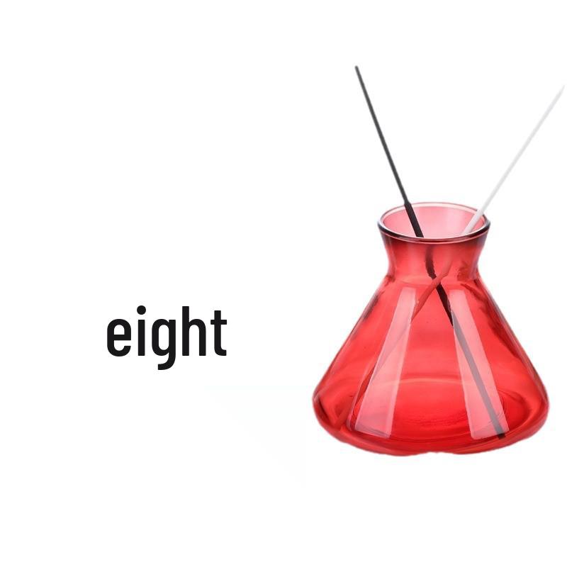 200ml Conical Glass Perfume Bottle with Volatile Rod Diffuser for Aromatherapy