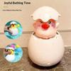 Cartoon Egg Shell Sprinkler Bath Toy Cute Animal Water Spray Play Toy Plastic Bathtub Game Toy For Baby Kids Shower Pool Time