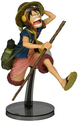 Vienas gabalas SCultures BIG Summit Battle 4 IV Monkey Luffy Strong World VIENAS GABALAS Figūrėlė Prizas Banpresto Zoukei-Oh vol.1 D. ver.