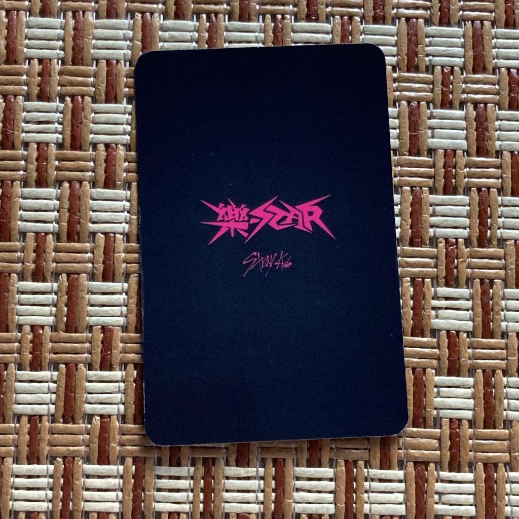 [USED] Changbin StrayKids Raku-STAR 1st week limited edition Sanok trading card