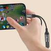 2in1 USB-C Splitter Adapter for Power and Headphones - Gray