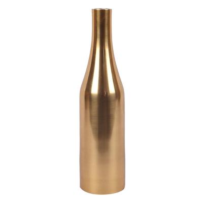 Brings Small and Big Champagne Bottle Design for Decoration for Flowers for Livingroom, Bedside,Corner, Indoor, Center Table (Full Gold, Small)