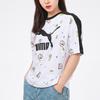 T Shirts Women's White Crew Neck Moderate Straight Fit 532043-02