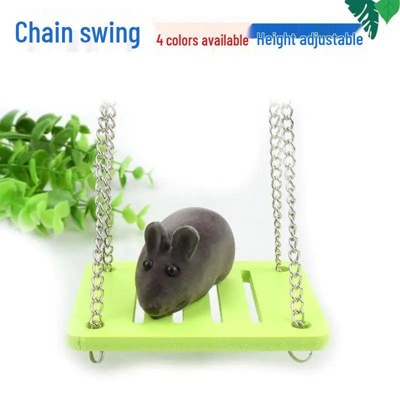 

Эксклюзивный Новичок 0.01: Красочная игрушка-качели для хомяка Hamster Swing - Random Color (1 piece)