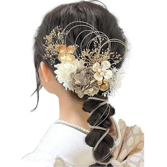 

Popular Hair Accessory Set Hair Accessories / Hair Arrangement | Flowers, Dried Flowers, Mizuhiki Cords