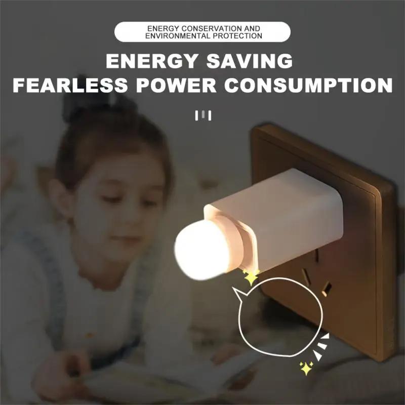 1X 3X 5X 10X LED USB Lamp 5V 1W Light Bulb Cool White Book Reading Nightlight Books Desk Lamps Table Bedside Interior Lighting
