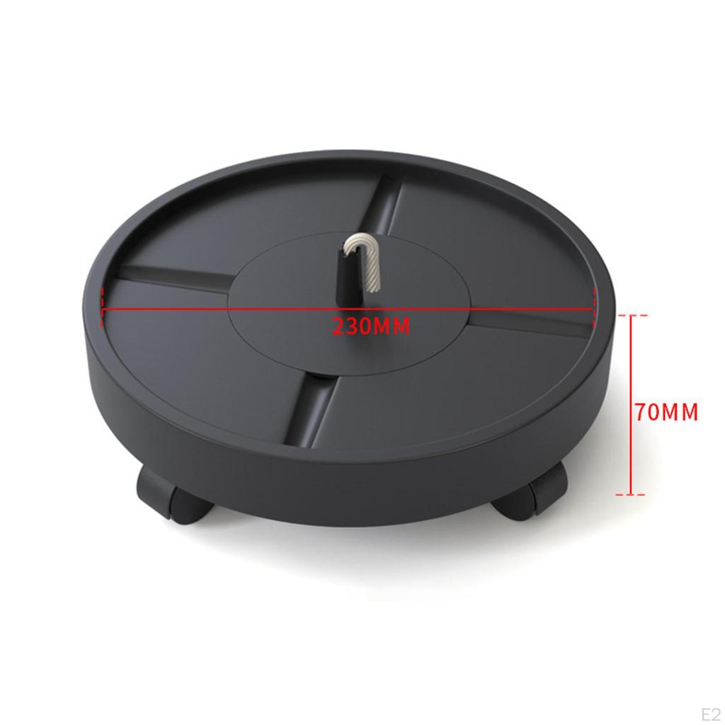 Wheels Movable Base er Tray for Garden indoor e outdoor Yard Pots