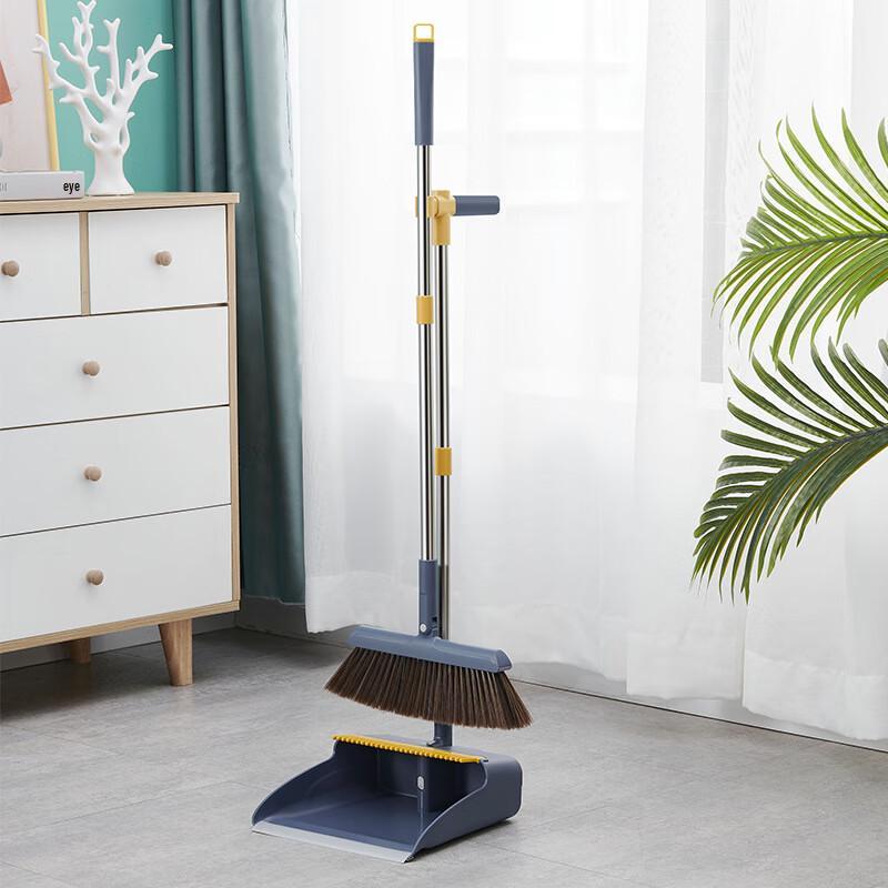 Household Magnetic Broom and Dustpan Set