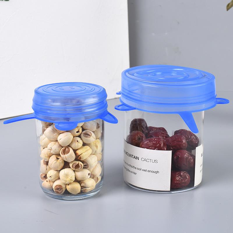 Reusable Silicone Fresh-Keeping Lid for Bowls and Produce