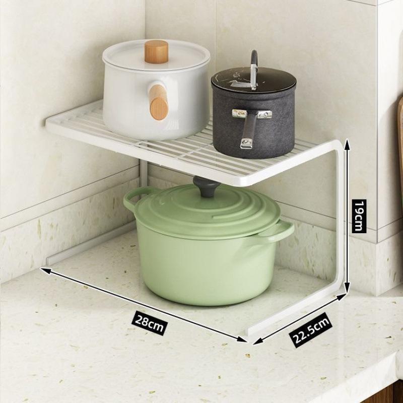 Multi-Layer Kitchen Countertop Storage Rack and Organizer