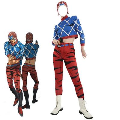 JoJo's Bizarre Adventure Golden Wind Giorno Giovanna Cosplay Costume for Halloween