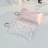 Korean Cute Polka Dot Handmade Lace Mini Tissue Bag High Appearance Portable For Out Storage Hanging Bag