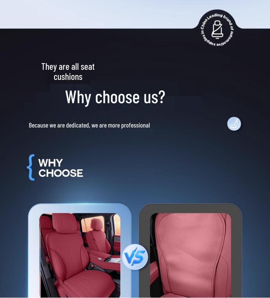All-Season Ventilated Seat Cushions for Wenjie M7: Compatible with 26 Models