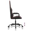 Gaming Chair Black and Red Synthetic Leather