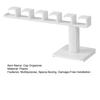 Wall-Mounted Cap Organizer Headband Holder Hat Bag Hanger with Multiple Hooks for Scarves Belts Hair Ties